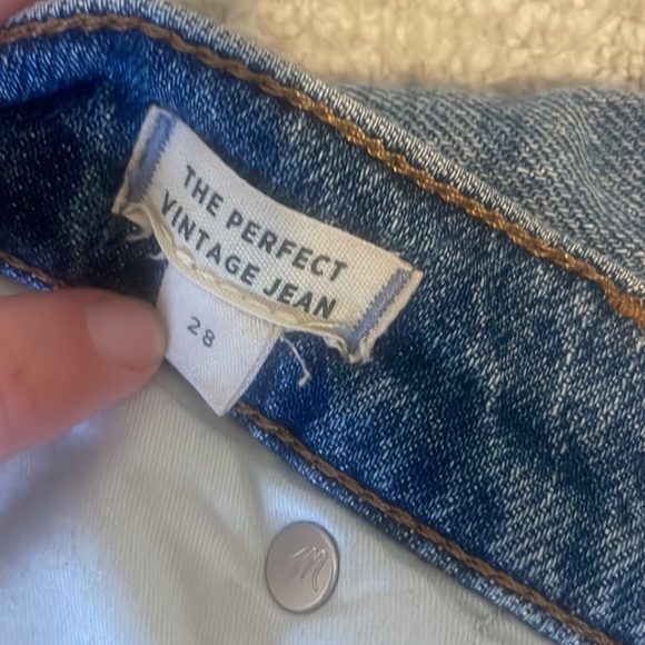 Madewell Perfect Vintage Jeans, size 28 - Picture 4 of 4